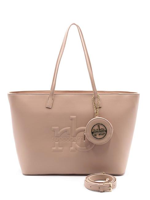 ROCCOBAROCCO PERLA Bolso shopping con bandolera polvos - Bolsos Mujer