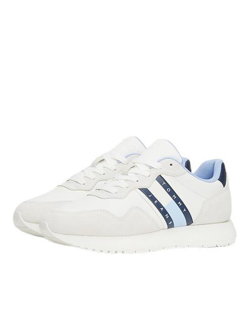 TOMMY HILFIGER TOMMY JEANS EVA RUNNER Zapatillas de piel azul moderado - Zapatos Mujer