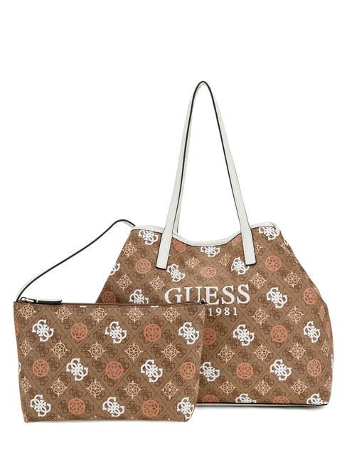 GUESS VIKKY LL Bolsa de hombro logotipo múltiple de leche - Bolsos Mujer