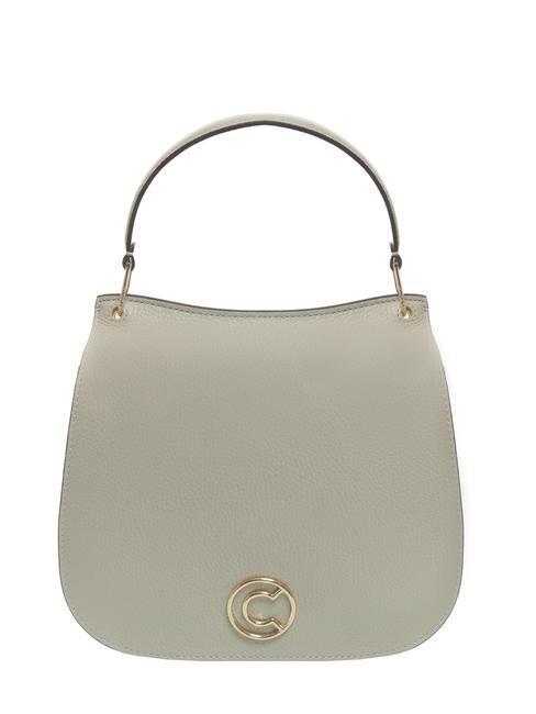 COCCINELLE LEILANI Bolso de mano de piel con bandolera mora - Bolsos Mujer