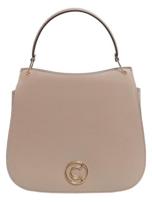 COCCINELLE LEILANI Bolso bandolera, en piel rosa polvo - Bolsos Mujer