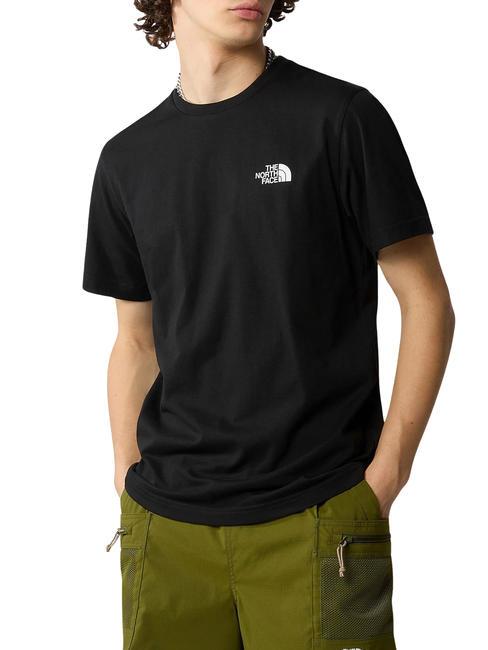 THE NORTH FACE SIMPLE DOME  camisetas negro - camiseta