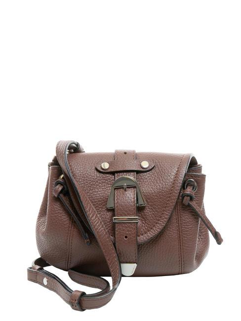 COCCINELLE ALEGORIA  Minibolso de hombro, en piel algarroba - Bolsos Mujer