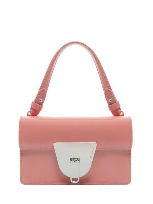 COCCINELLE NICO SHINY Minibolso en piel brillante camelia - Bolsos Mujer