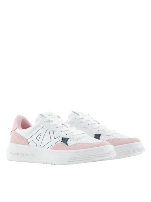 ARMANI EXCHANGE A|X Zapatillas op.blanco+rosa+negro - Zapatos Mujer