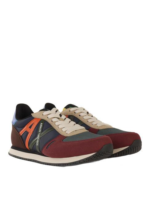 ARMANI EXCHANGE RIO Zapatillas bajas multicolor - Zapatos Hombre