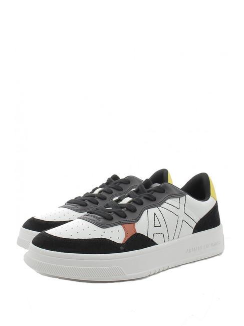 ARMANI EXCHANGE A|X Zapatillas negro+amarillo - Zapatos Hombre