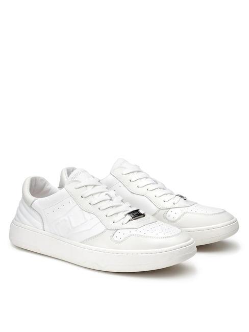 CULT IRON 3992 Zapatillas con logo en relieve blanco - Zapatos Hombre