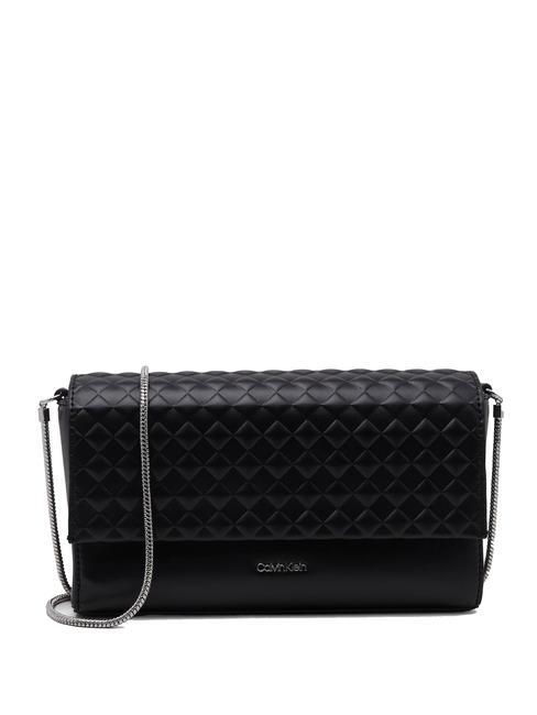 CALVIN KLEIN CALVIN MINI QUILT Mini bolso de hombro pvh negro - Bolsos Mujer