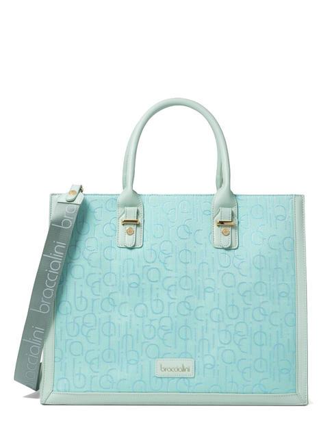 BRACCIALINI FONT Bolso tote con bandolera celestial - Bolsos Mujer