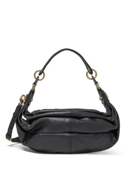 BRACCIALINI MOON Bolso de piel con bandolera negro - Bolsos Mujer