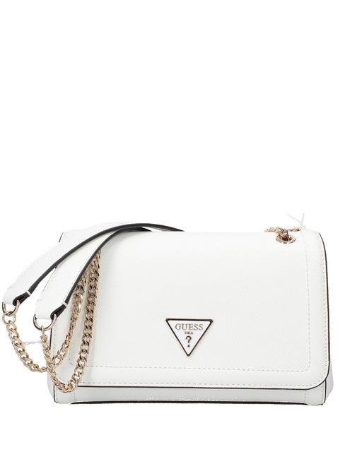 GUESS NOELLE Convertible Bolso de hombro/bandolera blanco - Bolsos Mujer