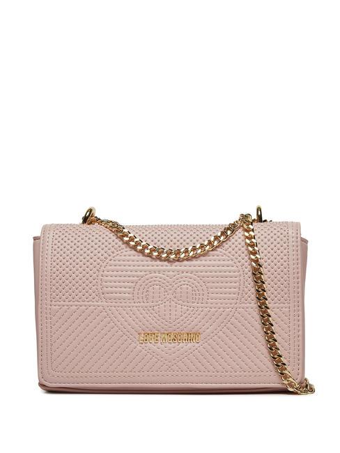 LOVE MOSCHINO QUILTED Bolsa convertible polvos - Bolsos Mujer