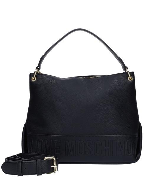 LOVE MOSCHINO HOBO Bolso de mano, con bandolera negro - Bolsos Mujer