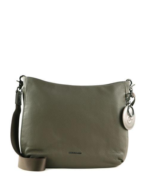 MANDARINA DUCK MELLOW LEATHER Bolso bandolera de piel arcilla - Bolsos Mujer