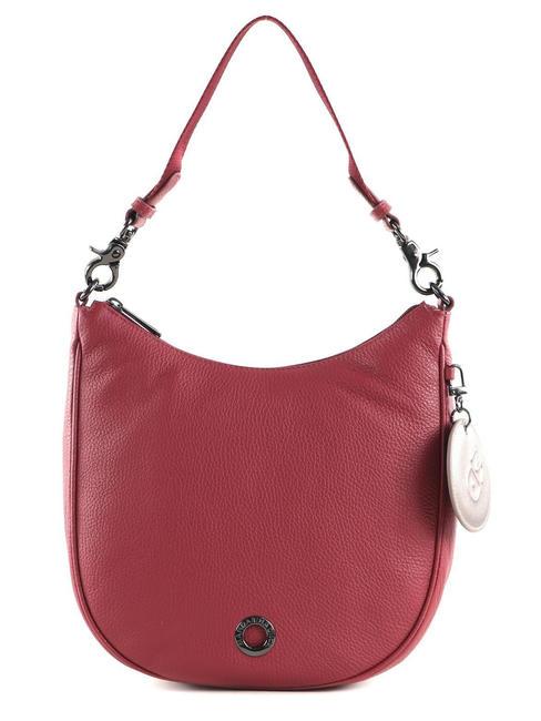 MANDARINA DUCK MELLOW LEATHER Bolso bolso de cuero rumba roja - Bolsos Mujer