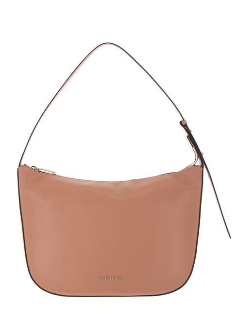 MANDARINA DUCK LUNA Bolso bandolera de piel arena del desierto - Bolsos Mujer