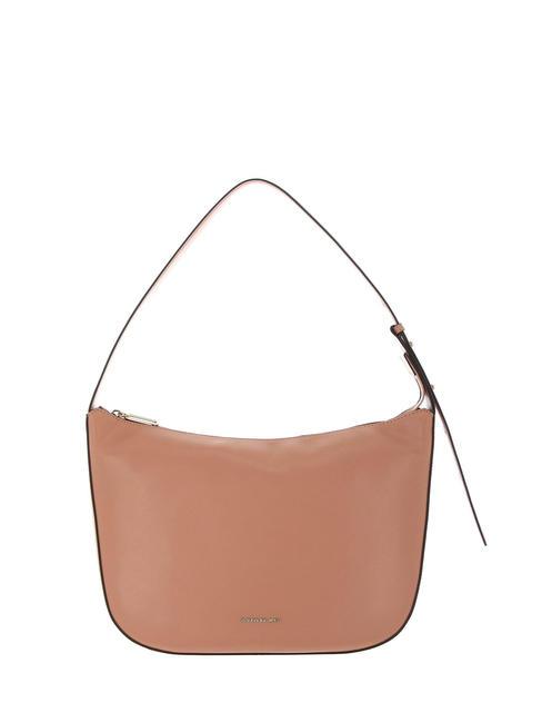 MANDARINA DUCK LUNA Bolso bandolera de piel arena del desierto - Bolsos Mujer