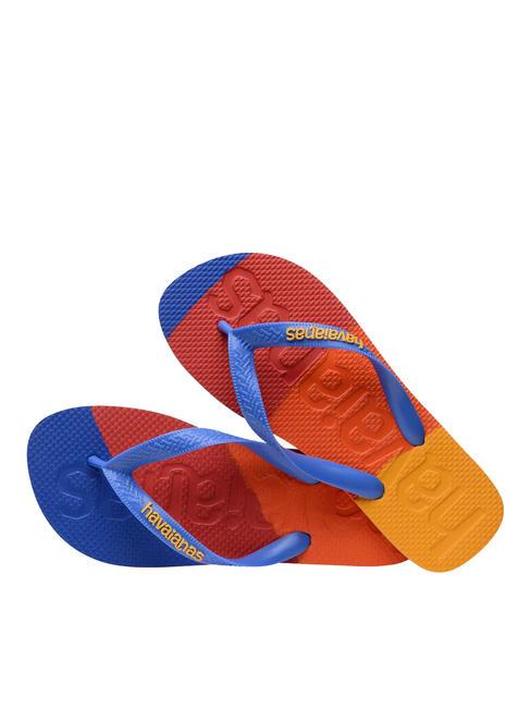 HAVAIANAS TOP LOGOMANIA COLORS II Chancletas estrella azul - Zapatos unisex