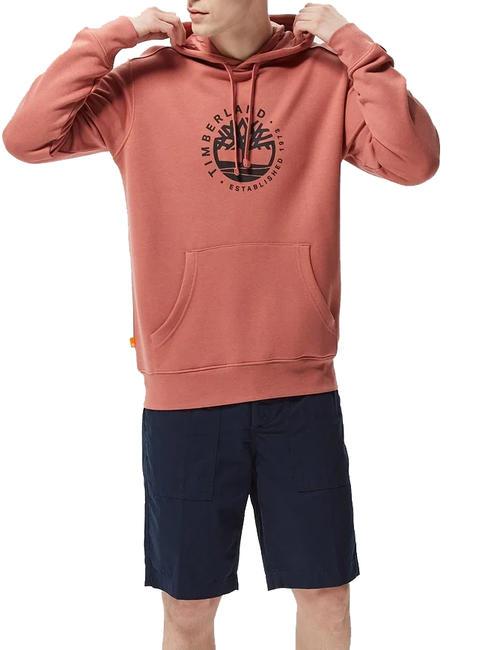 TIMBERLAND REFIBRA  Sudadera caoba clara - Sudaderas