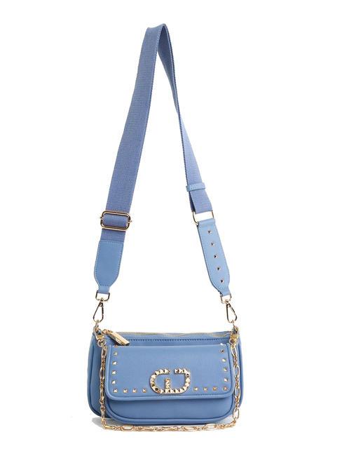 GAUDÌ VENICE Bolso bandolera doble azul - Bolsos Mujer