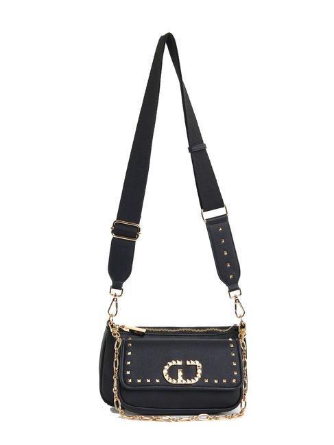 GAUDÌ VENICE Bolso bandolera doble NEGRO - Bolsos Mujer