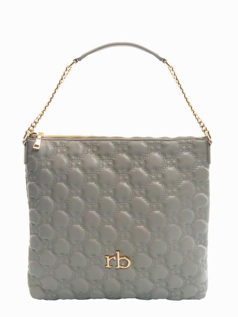 ROCCOBAROCCO TESSA Bolsa de hombro gris pardo - Bolsos Mujer