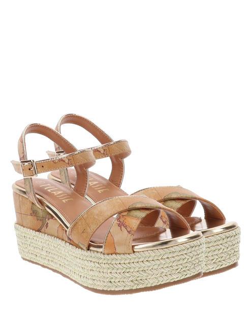 ALVIERO MARTINI PRIMA CLASSE GEO Sandalias alpargatas altas NATURAL - Zapatos Mujer