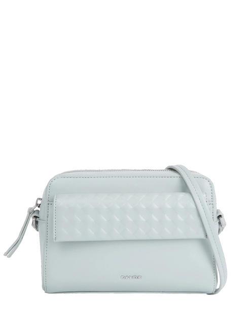 CALVIN KLEIN CALVIN MINI QUILT Mini bolso de hombro paloma - Bolsos Mujer