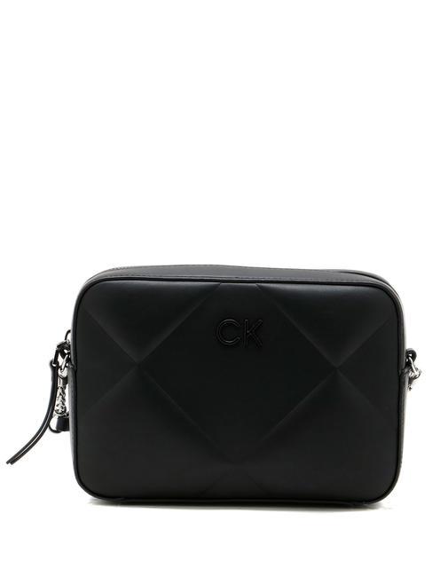 CALVIN KLEIN QUILT Bolso de hombro para cámara pvh negro - Bolsos Mujer