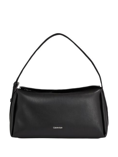 CALVIN KLEIN GRACIE Bolsa de hombro pvh negro - Bolsos Mujer