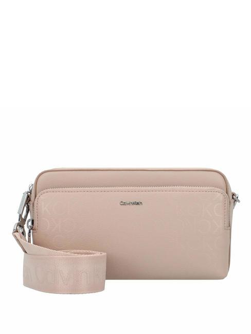 CALVIN KLEIN CK MUST Mini bolso para cámara con correa para el hombro gris sombra - Bolsos Mujer