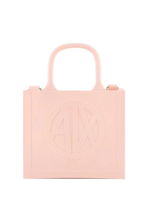 ARMANI EXCHANGE MILKY S Bolso pequeño de goma con bandolera. rosa - Bolsos Mujer