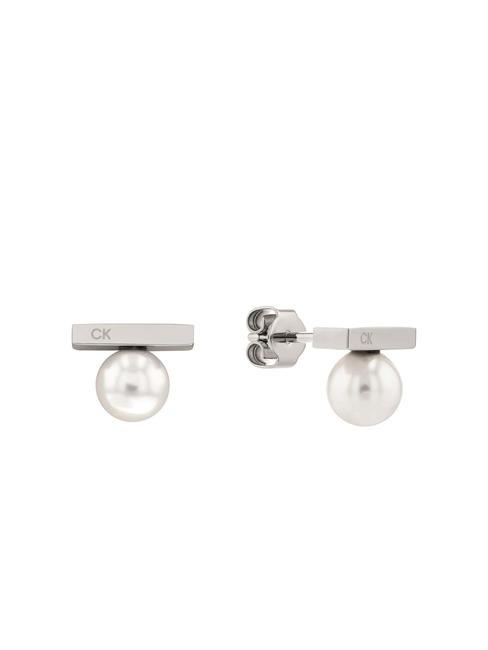 CALVIN KLEIN TIMELESS Pendientes de perlas acero - Pendientes