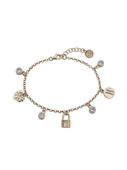 ALVIERO MARTINI PRIMA CLASSE RAMBLA Pulsera con dijes y circonitas. oro - Pulseras