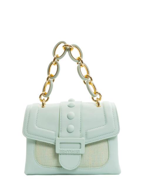 BRACCIALINI CHAIN  Bolso de mano, con bandolera celestial - Bolsos Mujer