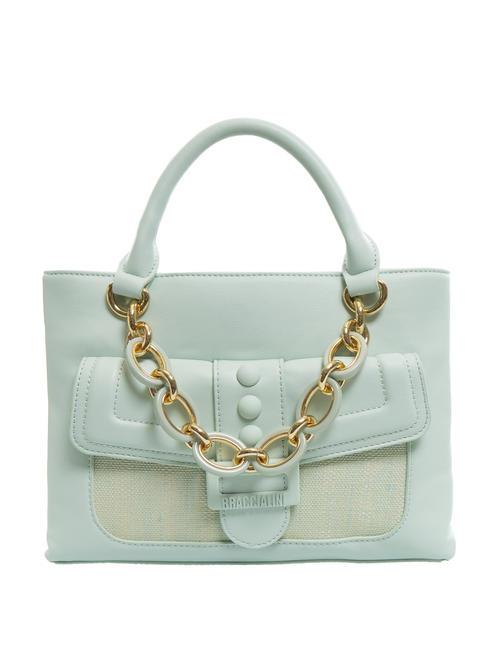 BRACCIALINI CHAIN Bolso tote con bandolera celestial - Bolsos Mujer