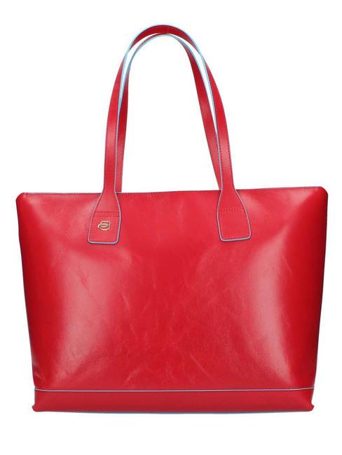 PIQUADRO BLUE Bolso bandolera para ipad mini rojo 6 - Bolsos Mujer