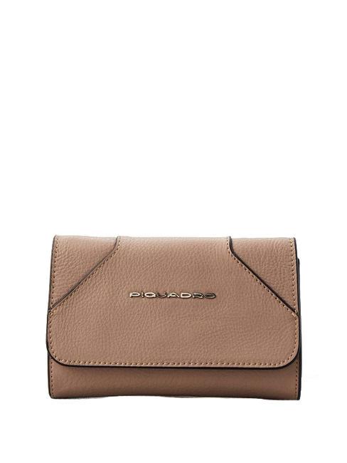 PIQUADRO MUSE Mini bolso / bolsito de piel BEIGE - Bolsos Mujer