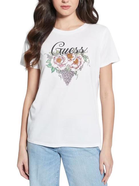 GUESS GRAPE WINE camiseta con estampado purwhite - camiseta