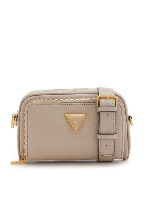 GUESS COSETTE  Mini bolso de hombro gris pardo - Bolsos Mujer