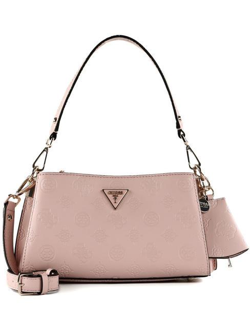 GUESS JENA Bolso de mano, con bandolera logotipo rosa pálido - Bolsos Mujer