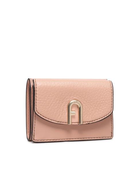 FURLA PRIMULA Cartera pequeña en piel pesca - Carteras Mujer