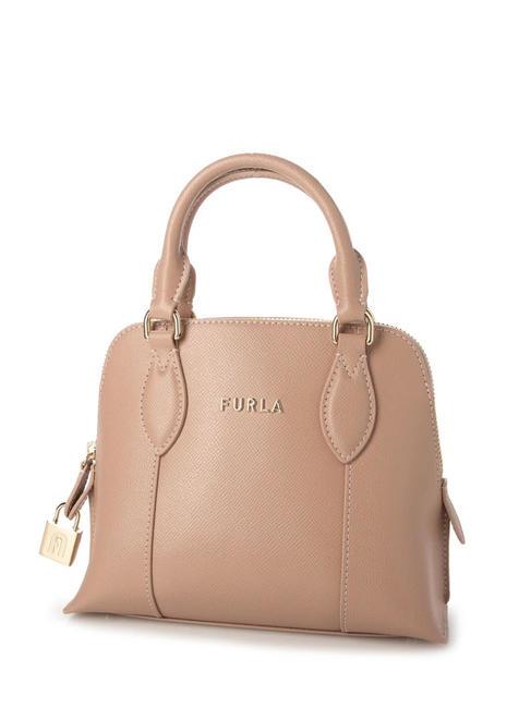 FURLA VITTORIA Bolso pequeño de piel st ares Moonstone - Bolsos Mujer