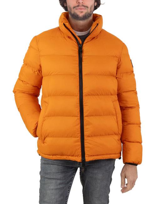 DEKKER KEIKO NY Plumífero superligero naranja jaffa - Chaquetas de plumas para hombre