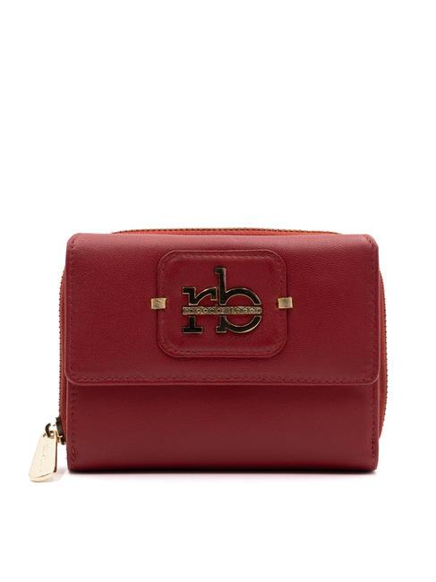 ROCCOBAROCCO GINA Billetera de cuero rojo - Carteras Mujer