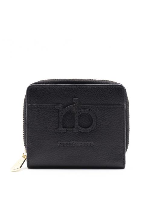 ROCCOBAROCCO JIPSY  Billetera de cuero negro - Carteras Mujer