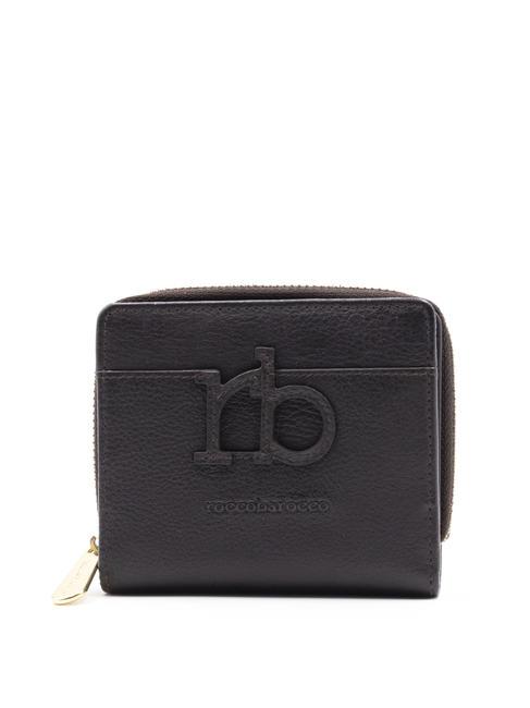 ROCCOBAROCCO JIPSY  Billetera de cuero marron oscuro - Carteras Mujer