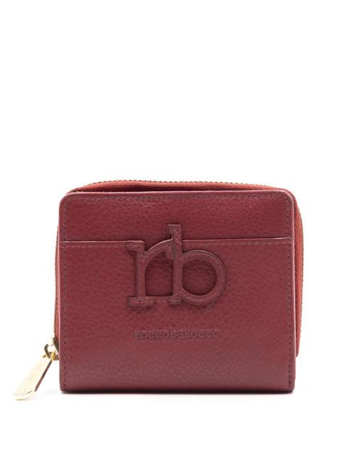 ROCCOBAROCCO JIPSY  Billetera de cuero rojo - Carteras Mujer