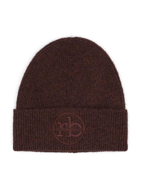 ROCCOBAROCCO RB Gorro de invierno con logo. marron oscuro - Sombreros